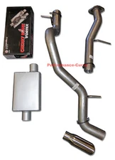 Fits 01-06 Tahoe Yukon Mandrel Bent Exhaust w/ Cherry Bomb Vortex Muffler