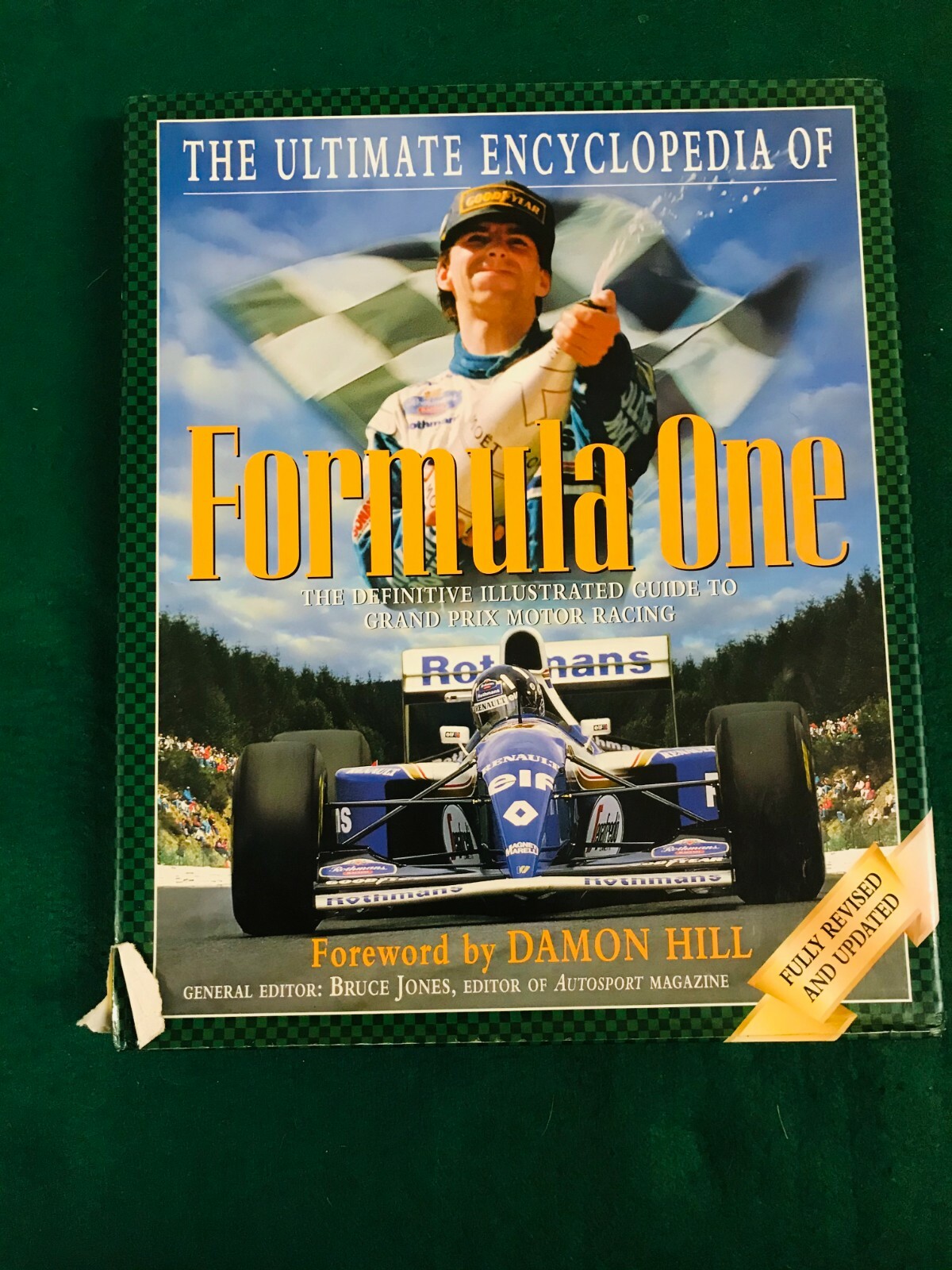 ULTIMATE ENCYCLOPEDIA OF FORMULA ONE HARDBACK DAMON HILL