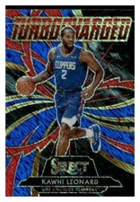 2020-21 Panini Select #6 Kawhi Leonard Turbo Charged Blue