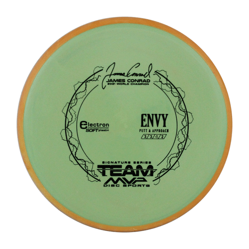 Axiom Disc Golf James Conrad Signature Electron Envy Soft Putter 3/3/0/2 Choose - Picture 51 of 140