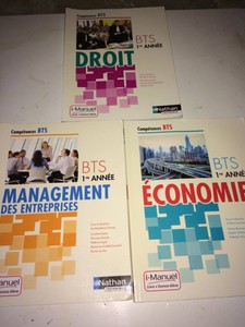 Détails Sur Manuel Nathan Technique Bts 1ere Année Droit économie Management Muc - 