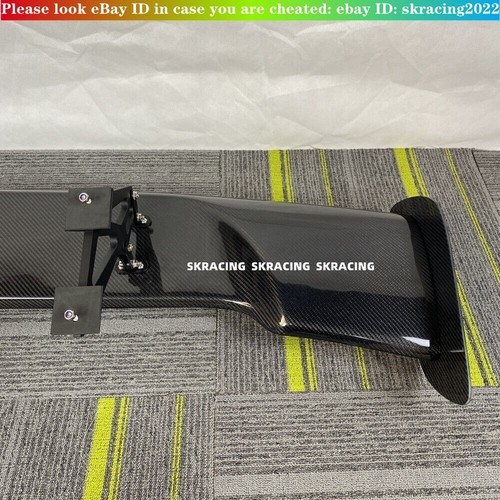 For 2014-2019 Chevrolet Corvette C7 Carbon Fiber Rear Wing Spoiler Trunk Lip - Picture 11 of 21