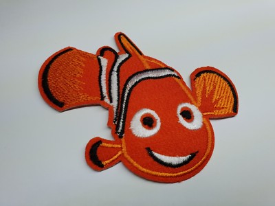 Quality Iron/Sew on Finding Nemo Patch clown fish Dory Pixar | eBay