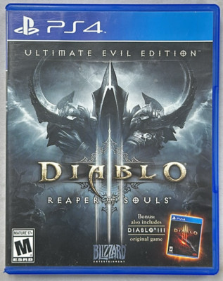Diablo III Reaper of Souls Ultimate Evil Edition (PS4) (B118-4) no manual