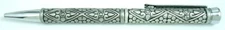 Renaissance design great quality Pewter Ink Pen one of a kind
