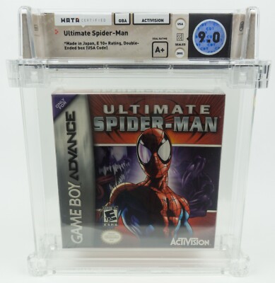 Game Boy Advance *Ultimate Spider-Man* GBA Sealed WATA 9.0 A+ no VGA