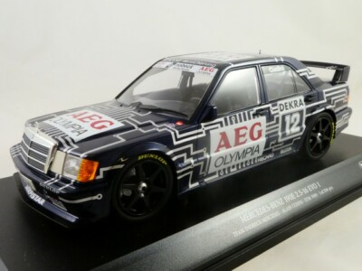 MINICHAMPS Mercedes Benz 190E 2.5 16V Evo 1 #12 Cudini DTM 1989 1/18 155893612