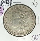 1878 REV OF "79" MORGAN SILVER DOLLAR ~ XF ~NICE COIN~