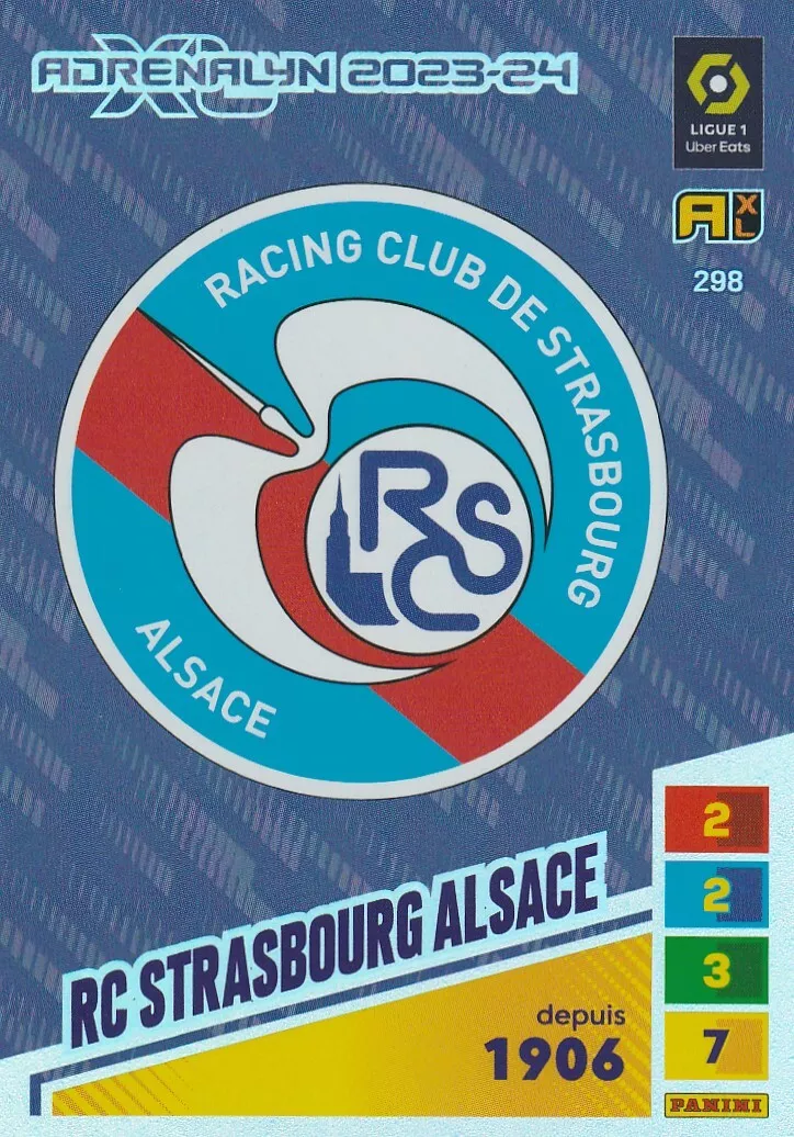 Strasbourg racing club de Strasbourg ALSACE | Greeting Card