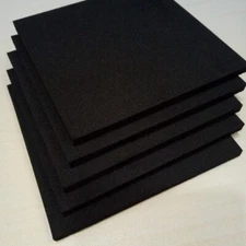 LOT 1/3/5/10MM ESD Anti static High Density Foam 100x100mm 150x150mm 200x200mm