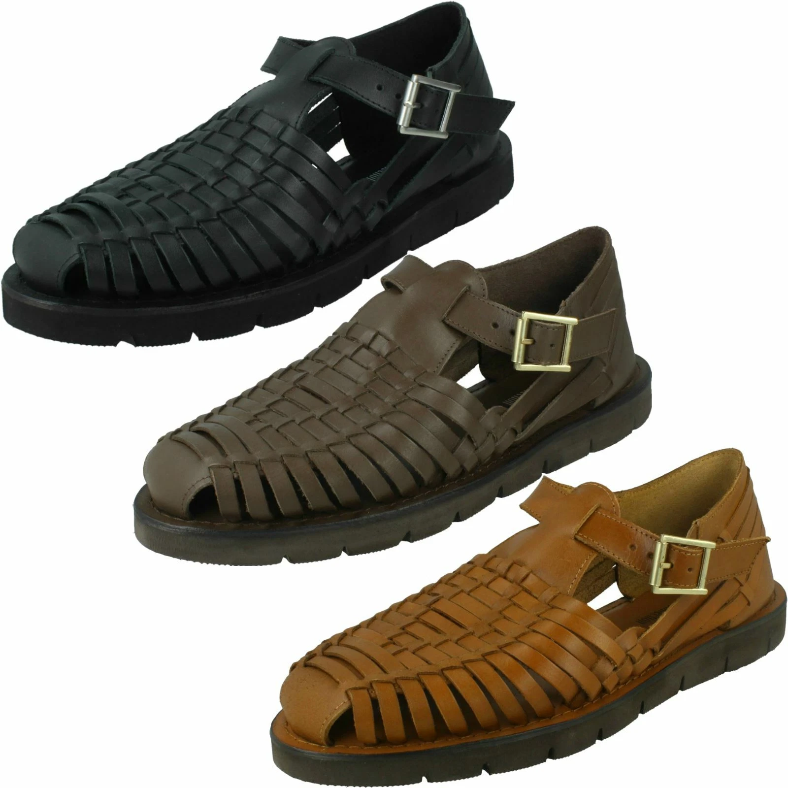 Mens Leather Collection Summer Sandals
Opens in a new window or tab