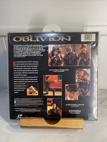 Oblivion Movie - Laserdisc Laser Disc - Sci Fi - Western 1994 Great Condition!! - Picture 2 of 2