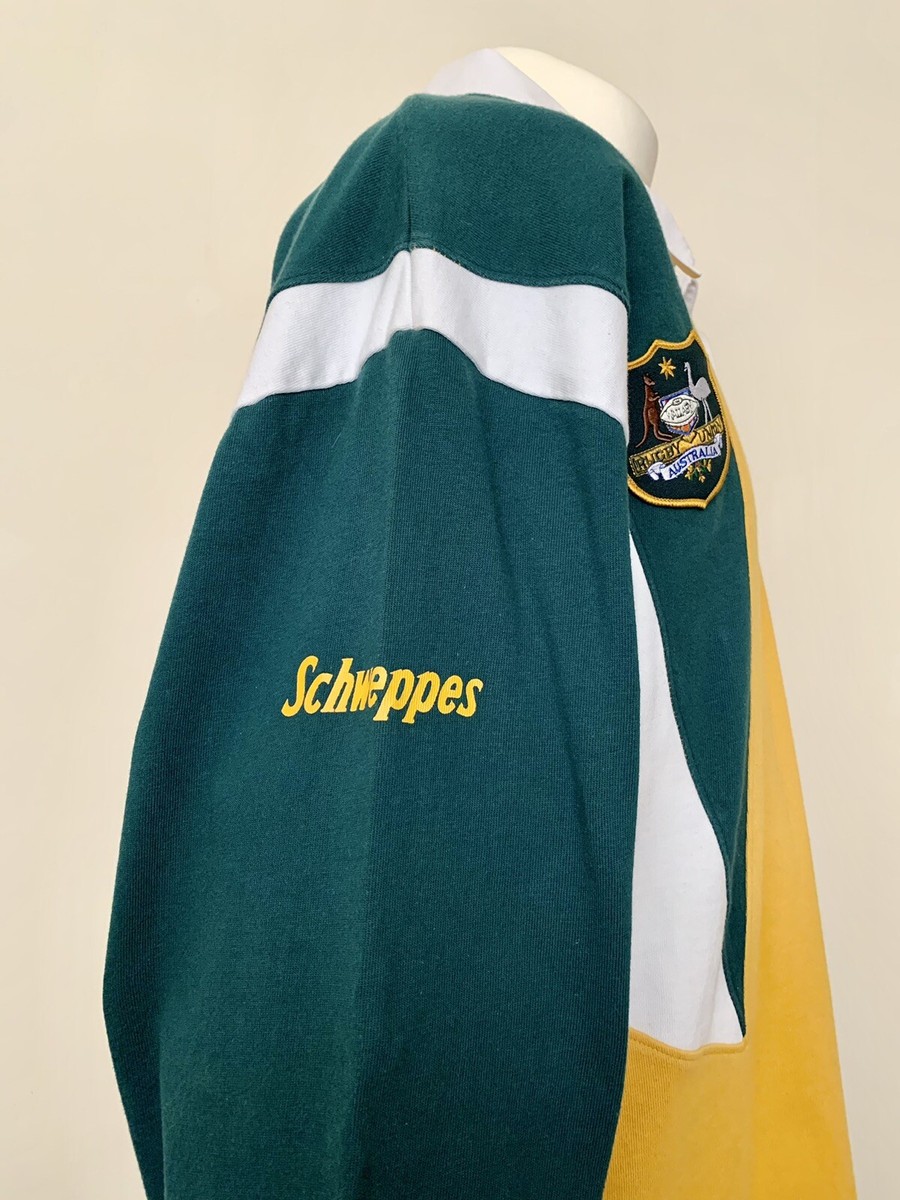 90s オーストラリア代表 Wallabies ポロシャツ リーボック Australia Wallabies 90s 2000s Reebok Schweppes Vintage Rare