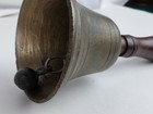 Excellent heavy antique bell w. handle — photo 5