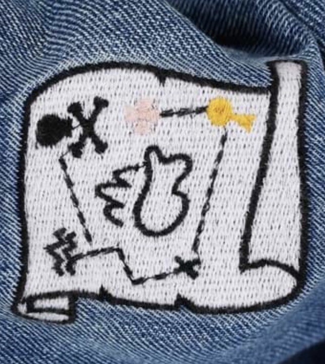Cakeworthy  ピーターパン　デニムジャケット Cakeworthy ピーターパン ネバーランド デニムジャケット