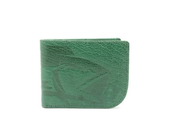Weber's Pursuit Bass Radius Leather Bifold Wallet For Men
