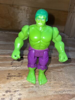 激レア【HULK】TOY BIZ社製90'sビンテージフィギュア 1990 The Incredible Hulk Rampaging Action Figure by Toy Biz