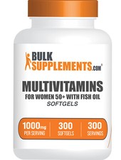 BulkSupplements Multivitamins for Women 50 300 Softgels - 1000 mg Per Serving