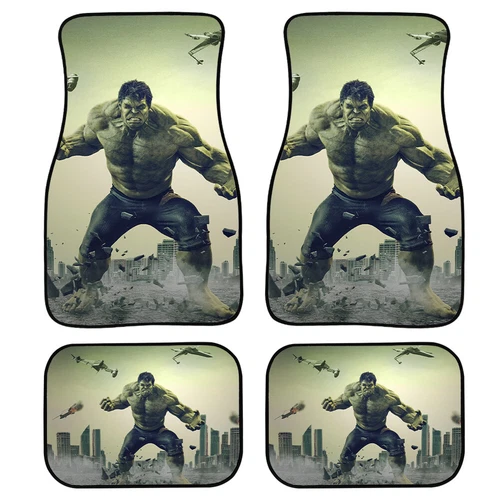 The Hulk Marvel Not-Slip Car Floor Mats