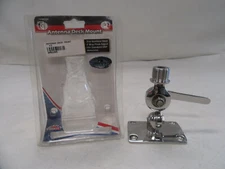 BOATER SPORTS STAINLESS STEEL ANTENNA DECK MOUNT 52255 MARINE BOAT