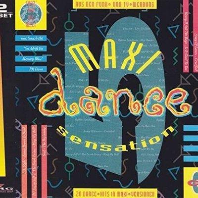 Maxi Dance Sensation 5 (1991) PM Dawn, Erasure, DJ Jazzy Jeff & Fresh P.. [2 CD]