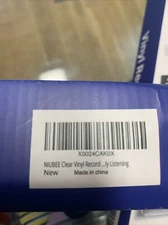 NIUBEE Clear Vinyl Record Shelf Wall Mount 6 Pack New Display