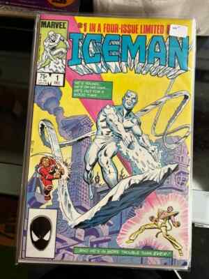 Iceman #1 (Marvel Comics December 1984) - EX-NM