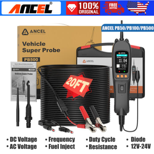 Ancel Power Scan PB500 Circuit Tester Electrical Power Probe 12V/24V Diagnostic - Picture 18 of 62