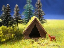 ( 1:220 ) Waldhäuschen Schutzhütte Bausatz v. Klingenhöfer Spur Z  ( Z117B )