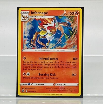 infernape pokemon card ebay Infernape - 17/135 Holo Rare main image 1