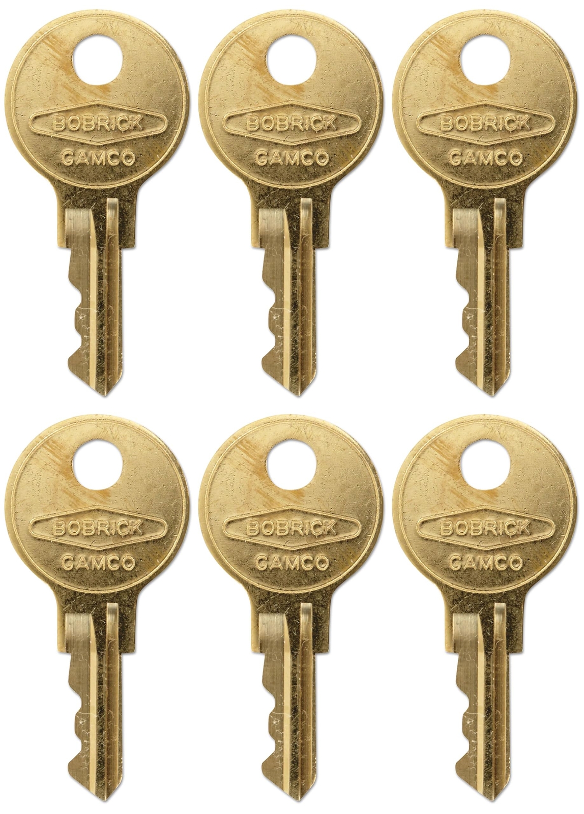 Bobrick Cat 74 Keys - Pack of 6 Keys