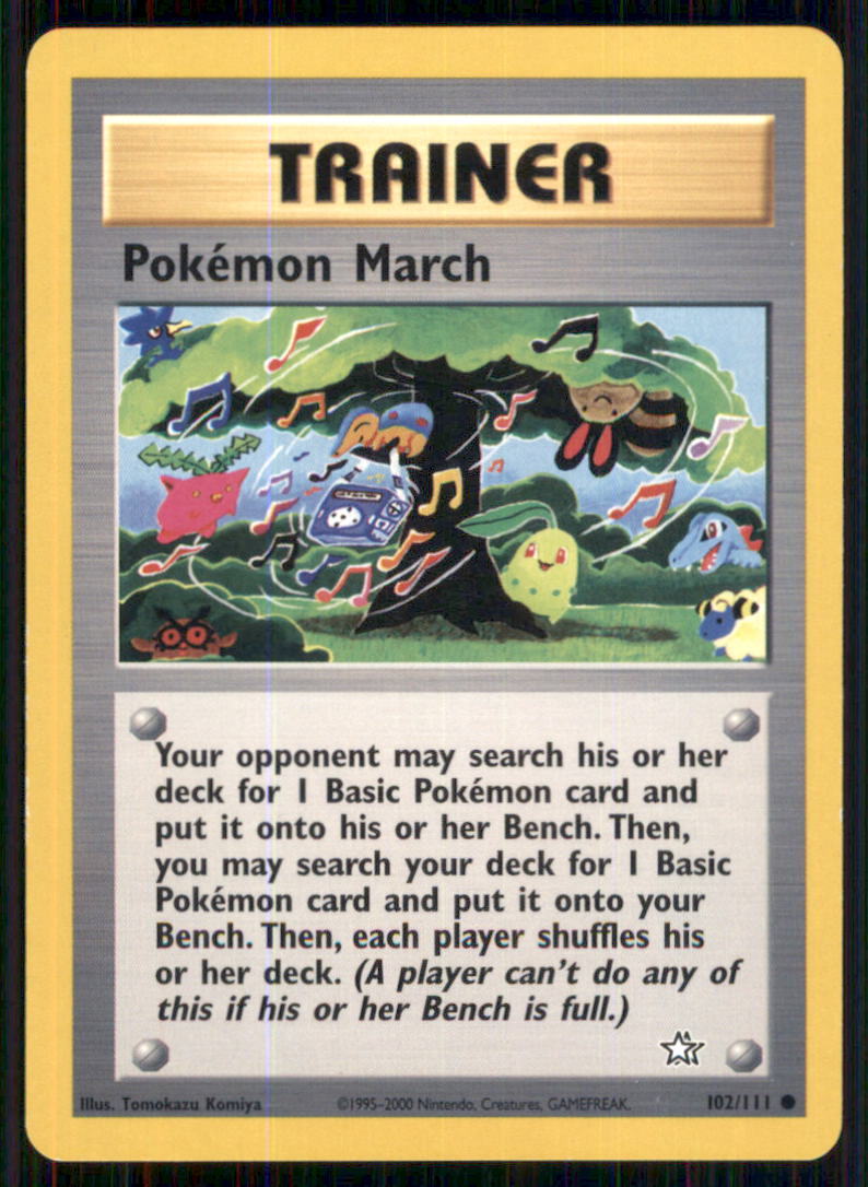 Neo Genesis #102/111 Pokemon March