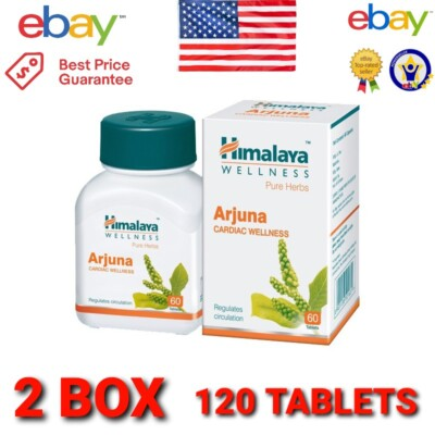 #ad Arjuna Himalaya USA 2 BOX Himalaya 120 Tablets Blood Pressure Care $24.99