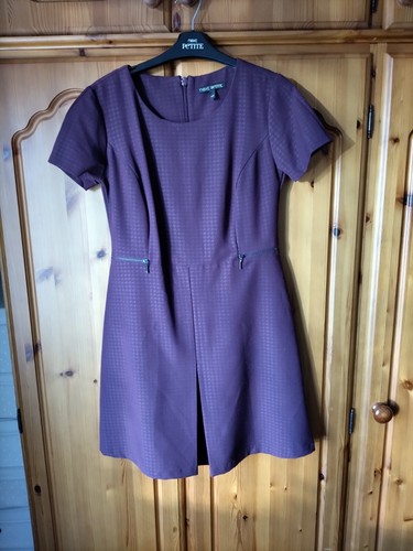 Next Petite Wine Dress 10P - Picture 2 of 7