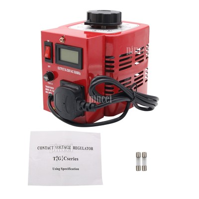 APS-500W 220V Variac Variable Transformer Voltage Regulator Powerstat EU Plug