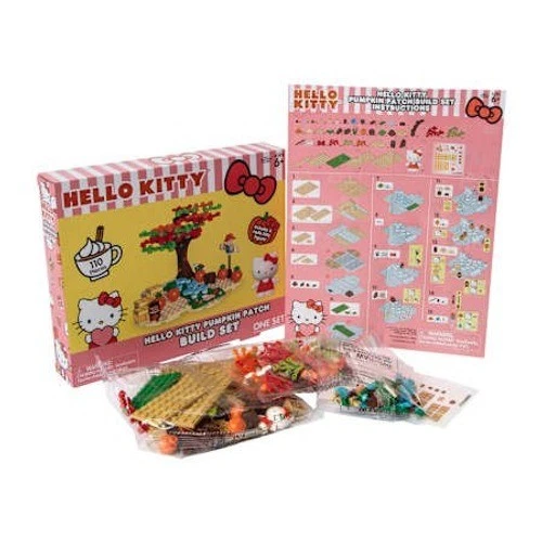 Hello Kitty Pumpkin Patch Build Set 110 Pieces Includes Figure Age 6+ Sanrio New - Image 2 of 4