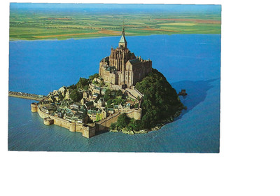 Ansichtskarte  (Frankreich) le mont st michel  206 gelaufen 1999 nach ralingen