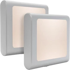 MAZ-TEK Plug-In Led Night Light with Auto Dusk to Dawn Sensor,Adjustable Brightn