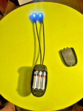 Dual Lens LED Reading Light. Flexible. Adjustable. Metal.  3 AAA Bat. (included)