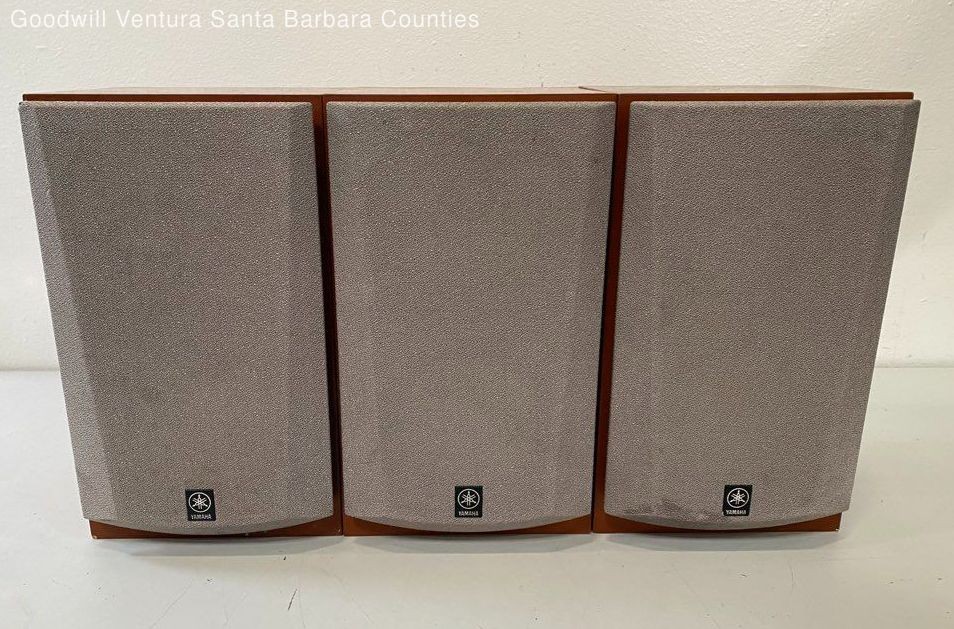 3 Yamaha NS-2HX 2-Way Bookshelf Speakers - Tested | eBay