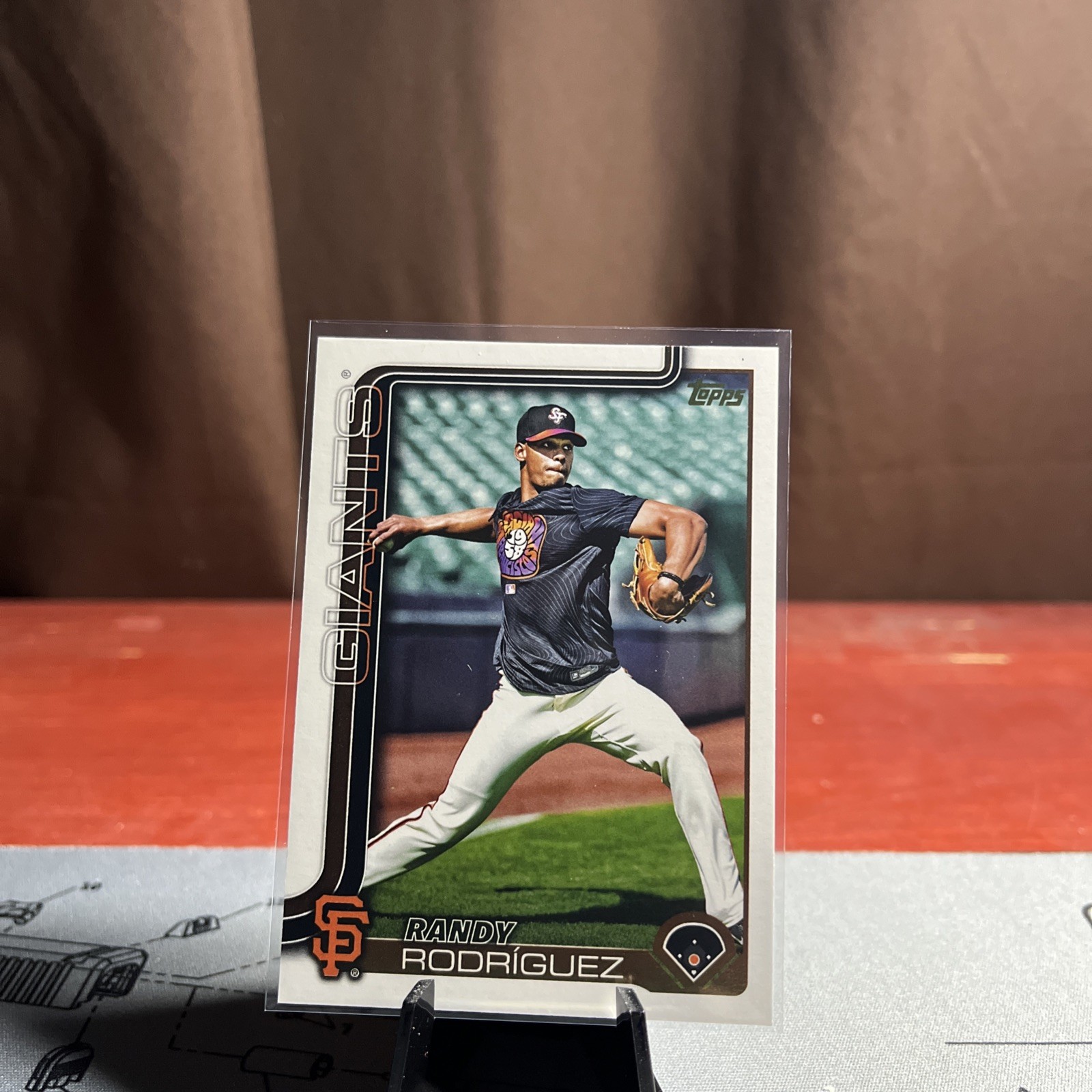 2025 Topps Update Series - Randy Rodriguez #US240 Golden Mirror Image Variations