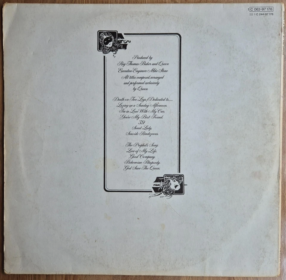 Queen A Night at the Opera · Lp · 1975, Foto 2 von 5