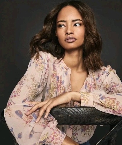 Blusa Reiss Handan Floral Chifón Detalle Plisado, Rosa - Talla 10