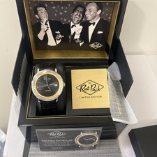 Mens The Rat Pack Limited Edition Bulova Watch RRP £599 Brand New 96B406