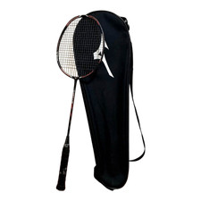 Mizuno FORTIUS 80 Badminton Racket Red  Black with Case - Used, No Scratches