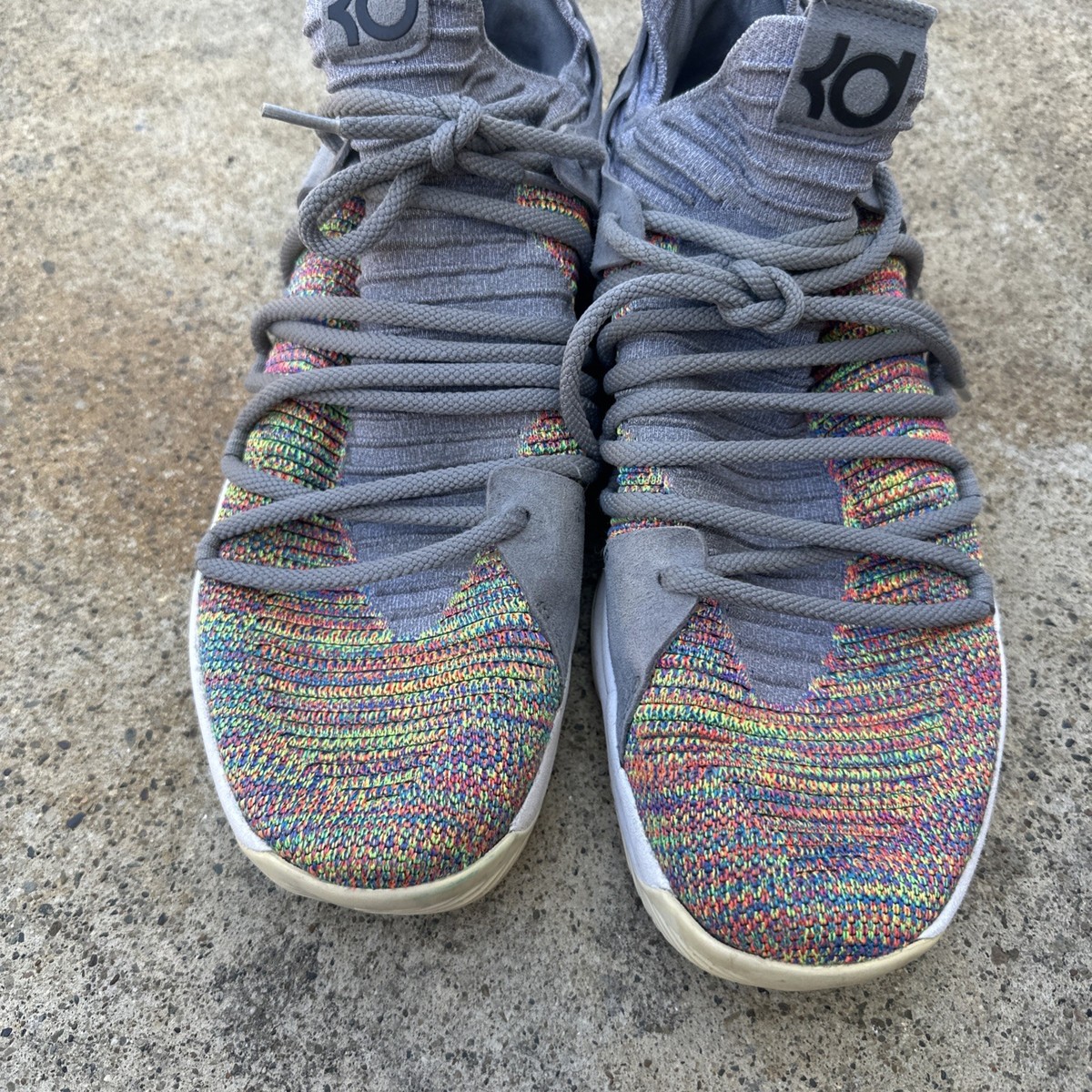 Nike Zoom KD 10 Multicolor Men's size 13 897815-900 | eBay