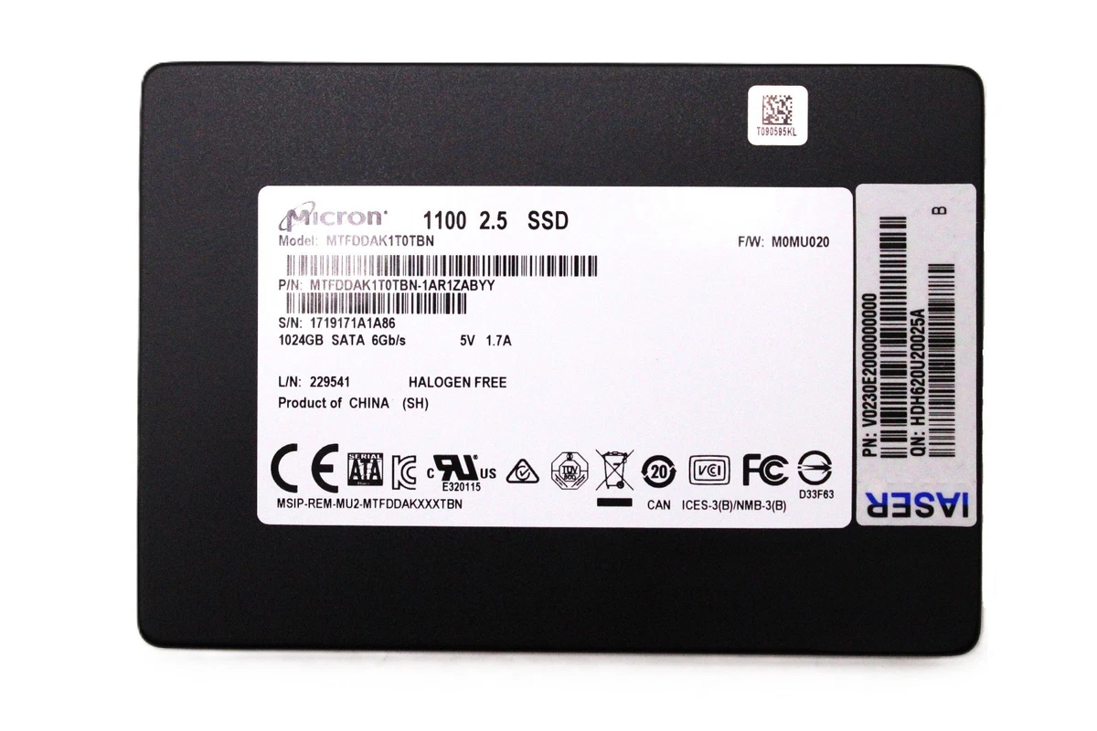 Micron 1 TB Solid State Drives for sale - eBay