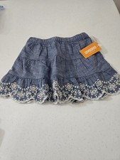 NWT Gymboree Blue 2T Skirt with Shorts bottom stiching
