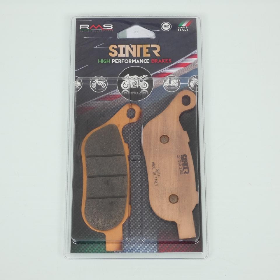Plaquette de frein Sinter anti sifflement pour Harley Davidson 1690 FLSTF BXV