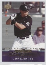 2005 Upper Deck Star Rookies Gold UD Exclusives 35/99 Jeff Baker #428 0a1
